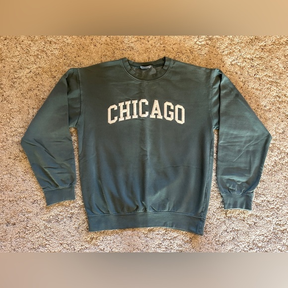 Chicago embroidered crewneck sweatshirt, Small (4-6). - Picture 1 of 4